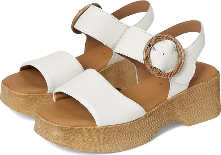 Gabor Gabor 64.520 Women's Sandals Latte : UK 8 (US Women's 10.5) B - Medium, Leather