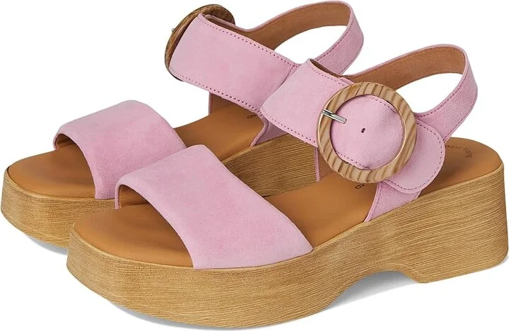 Gabor Gabor 64.520 Women's Sandals Soft Pink : UK 8 (US Women's 10.5) B - Medium, Leather