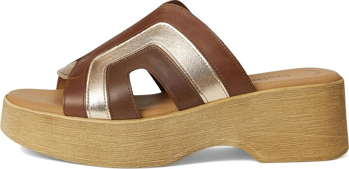Gabor Gabor 64.521 Women's Sandals Camel Kombi : UK 5 (US Women's 7.5) B - Medium, Leather - Image 6