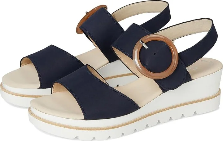 Gabor Gabor 64.645 Women's Shoes Blue : UK 6.5 (US Women's 9) B - Medium, Leather