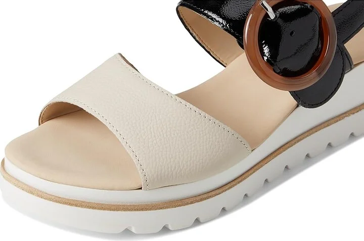Gabor Gabor 64.645 Women's Shoes Creme/Schwarz : UK 7.5 (US Women's 10) B - Medium, Leather - Image 7