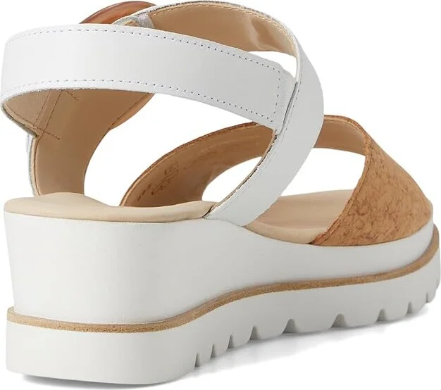 Gabor Gabor 64.645 Women's Shoes Natural/Gold : UK 3.5 (US Women's 6) B - Medium, Leather - Image 4
