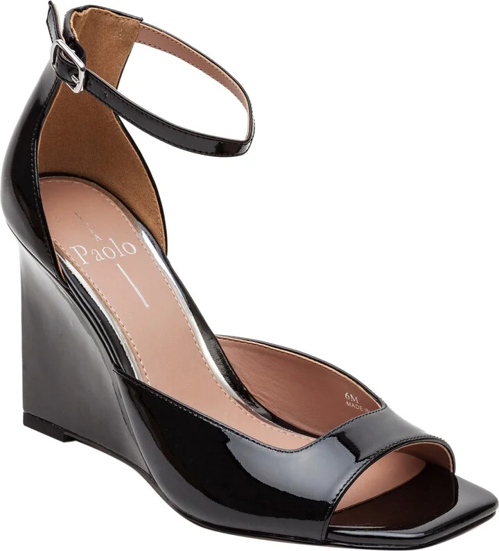 Gabriel Ankle Strap Wedge Sandal