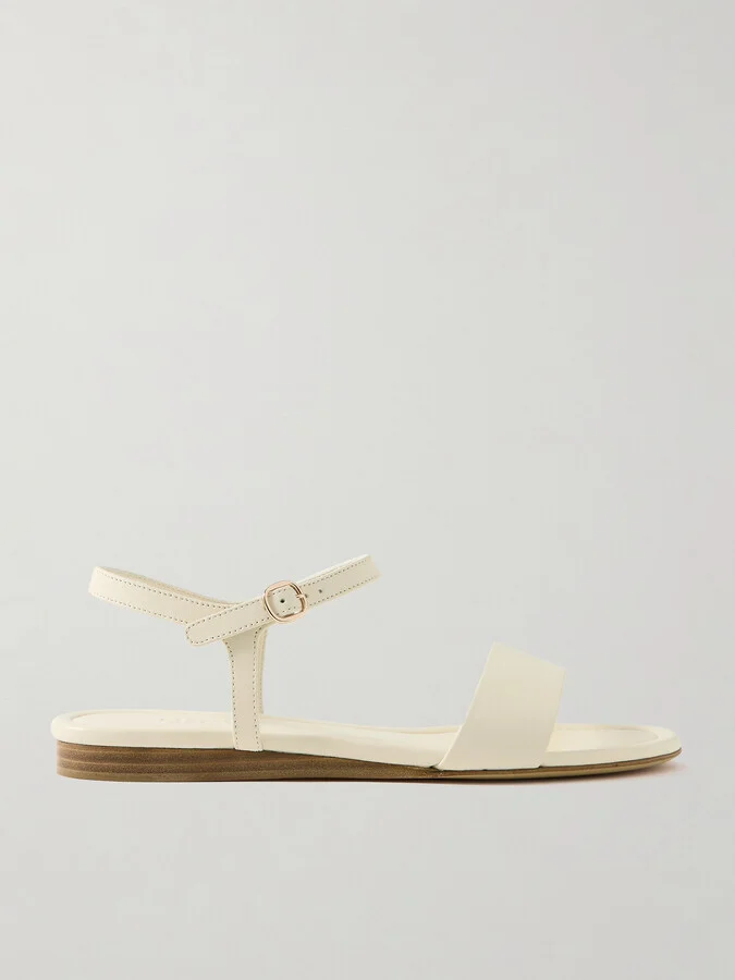 Gabriela Hearst - Alexi Leather Sandals - Cream