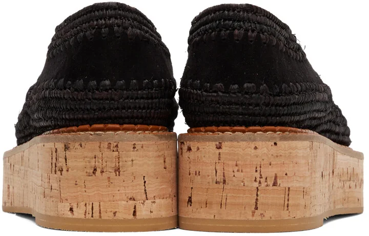 Gabriela Hearst Black Clergerie Edition Suede Louis Brogues - Image 2