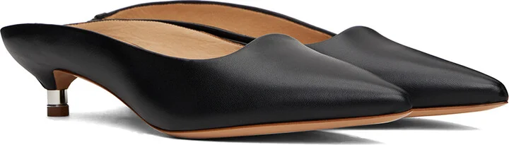 Gabriela Hearst Black Jean Ballerina Flats - Image 4