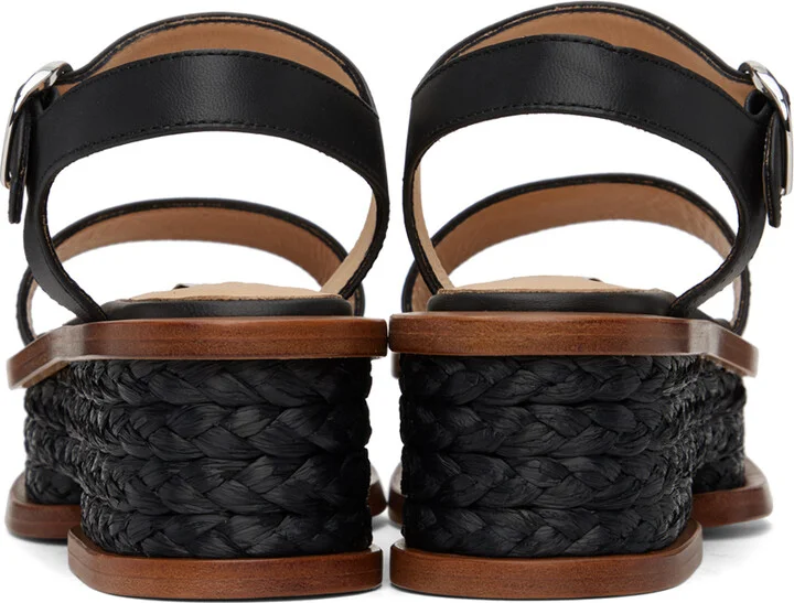 Gabriela Hearst Black Michael Sandals - Image 2