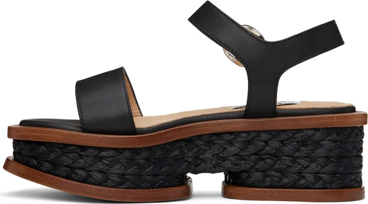 Gabriela Hearst Black Michael Sandals - Image 3