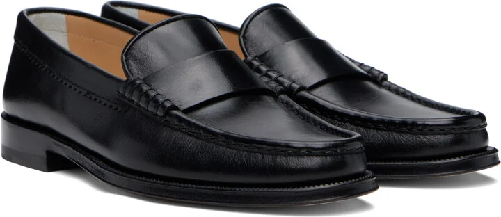 Gabriela Hearst Black Seren Loafers - Image 4