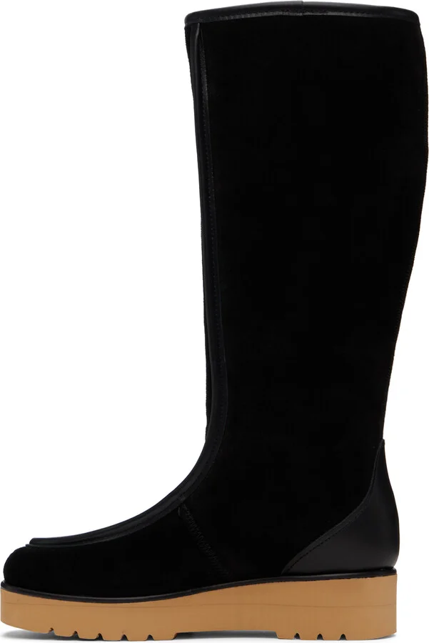 Gabriela Hearst Black Shearling Tayna Boots - Image 3