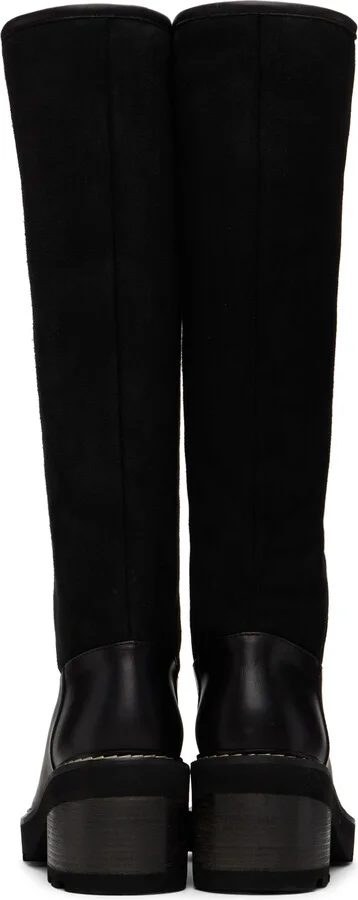 Gabriela Hearst Black Shearling Vylos Boots - Image 2