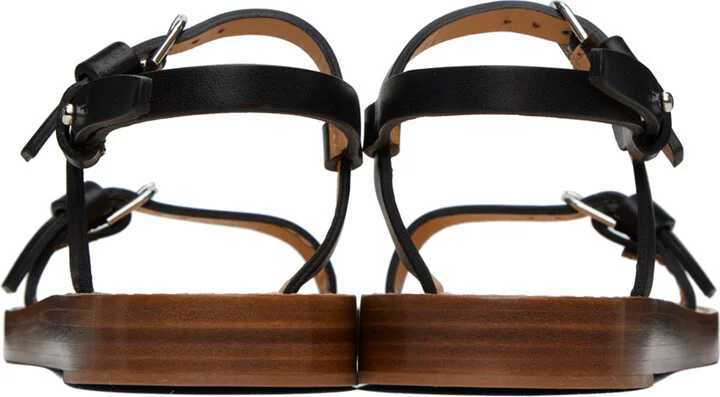 Gabriela Hearst Black Steward Sandals - Image 2