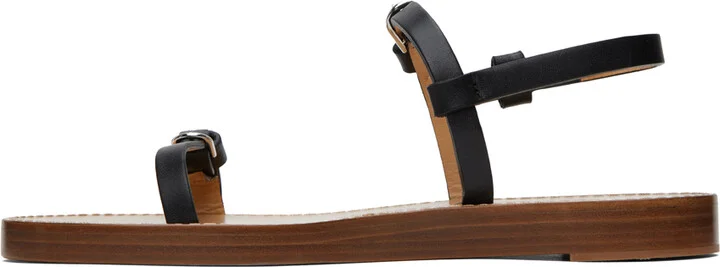 Gabriela Hearst Black Steward Sandals - Image 3