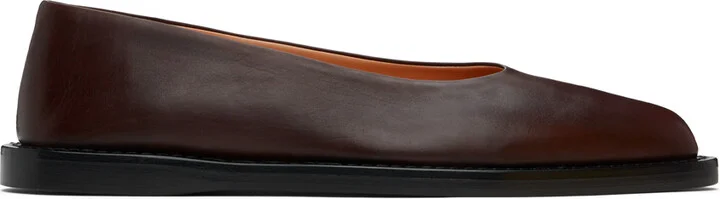 Gabriela Hearst Brown Kati Ballerina Flats