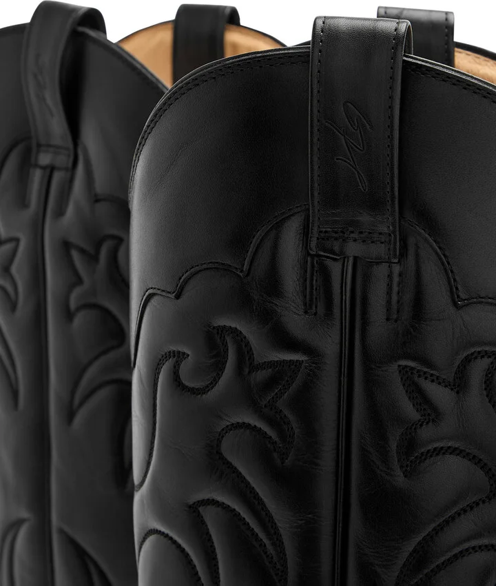 Gabriela Hearst Capitana 60 Leather Knee-high Boots - Image 4