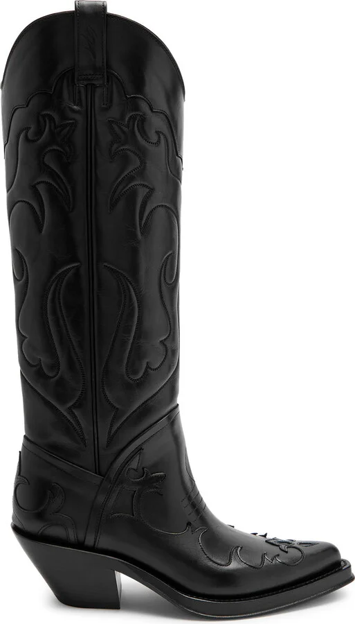 Gabriela Hearst Capitana 60 Leather Knee-high Boots