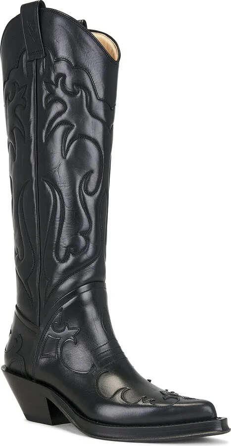 Gabriela Hearst Capitana Boot in Black - Image 2