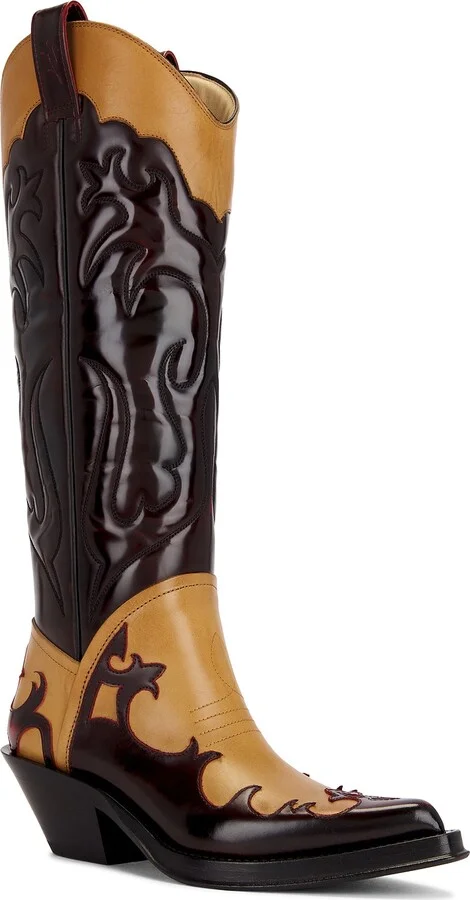 Gabriela Hearst Capitana Boot in Brown - Image 2