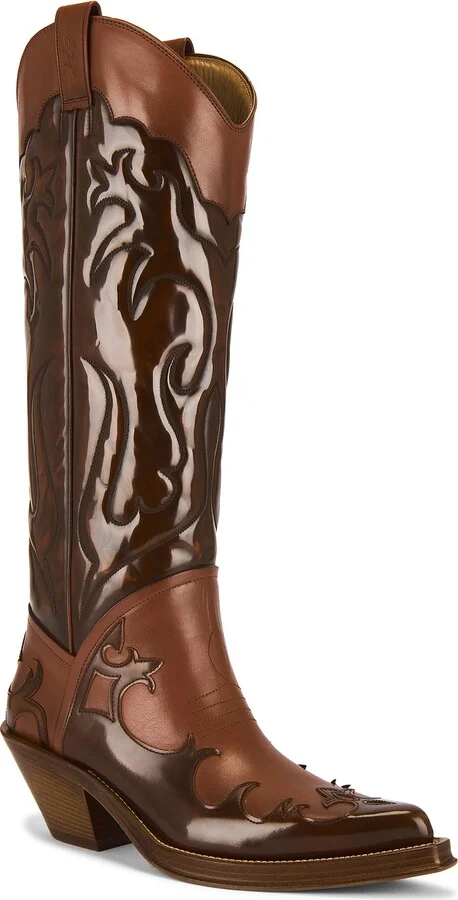 Gabriela Hearst Capitana Boot in Brown - Image 2