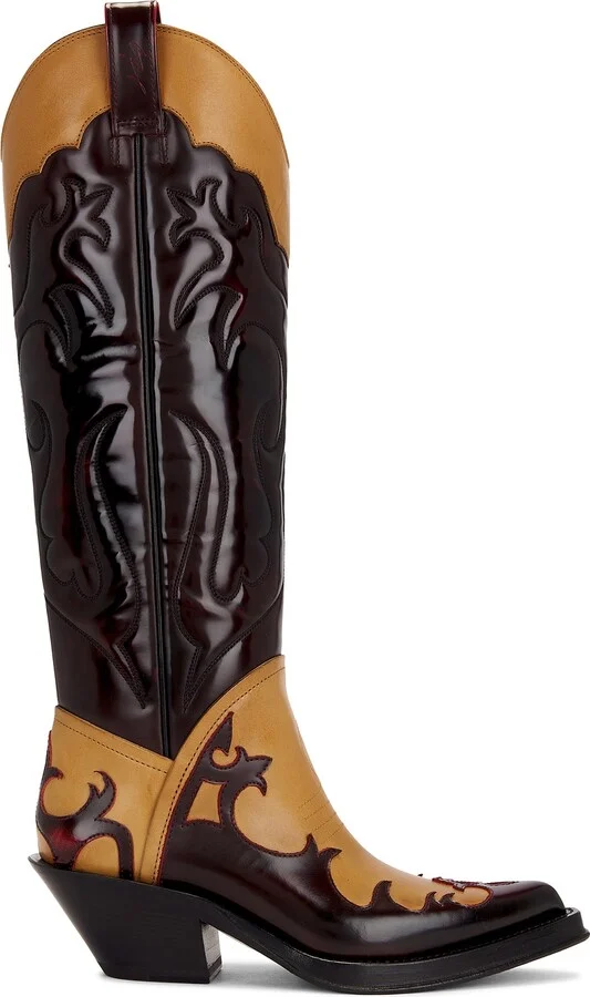 Gabriela Hearst Capitana Boot in Brown