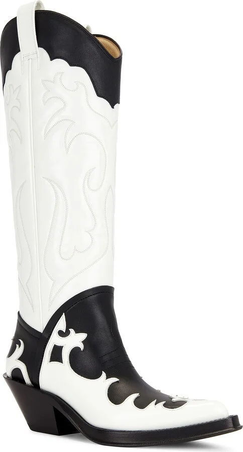 Gabriela Hearst Capitana Boot in White - Image 2