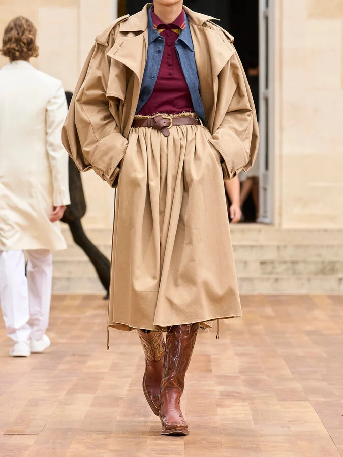 Gabriela Hearst - Capitana Glossed-leather Cowboy Boots - Brown - Image 4