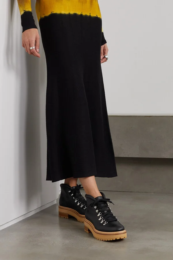 Gabriela Hearst - Kash Leather Boots - Black - Image 2