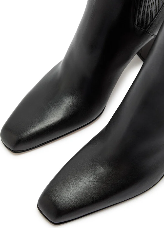 Gabriela Hearst Luke 70 Leather Ankle Boots - Image 3