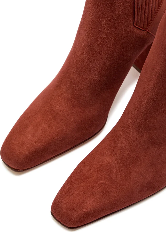 Gabriela Hearst Luke 70 Suede Ankle Boots - Image 3