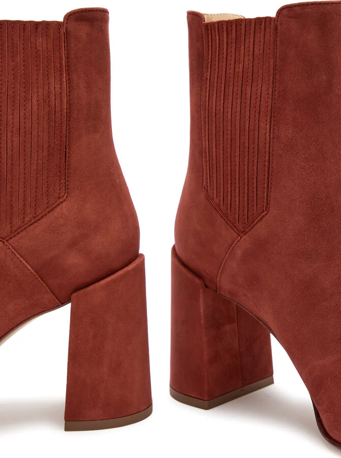 Gabriela Hearst Luke 70 Suede Ankle Boots - Image 4
