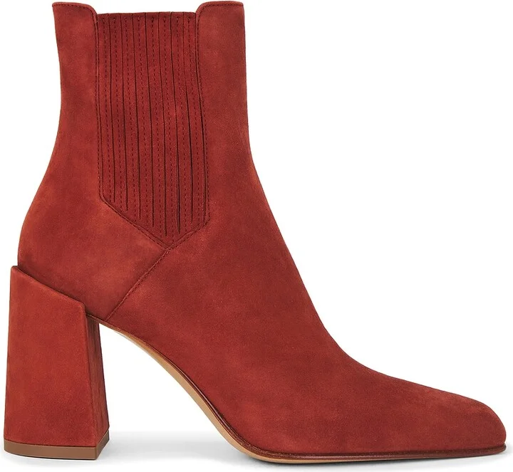Gabriela Hearst Luke Boot in Burnt Orange