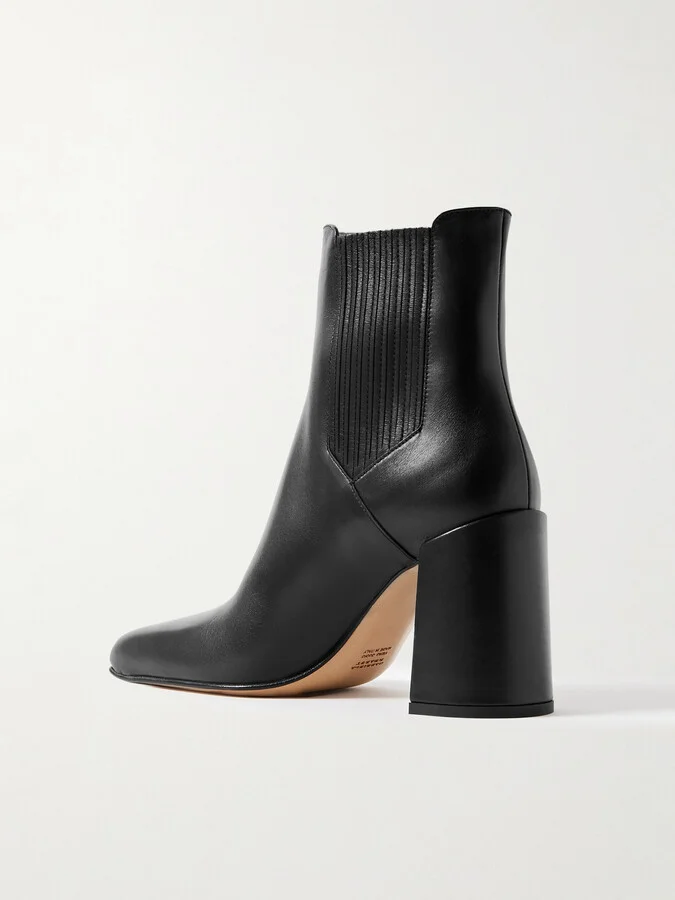 Gabriela Hearst - Luke Leather Ankle Boots - Black - Image 3