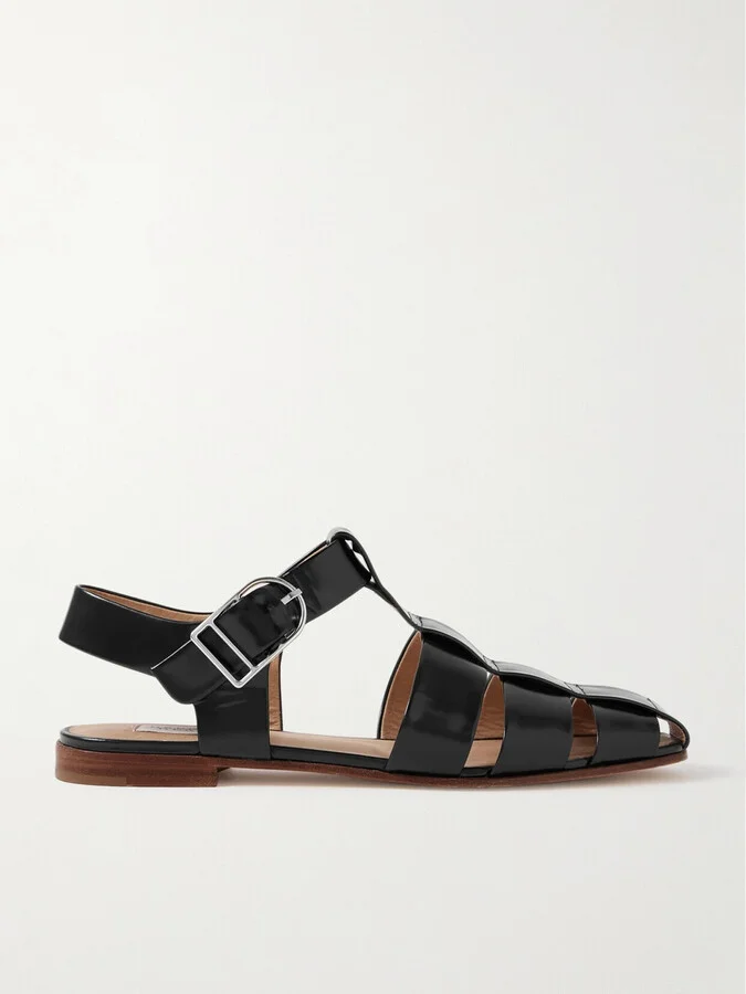 Gabriela Hearst - Lynn Leather Sandals - Black