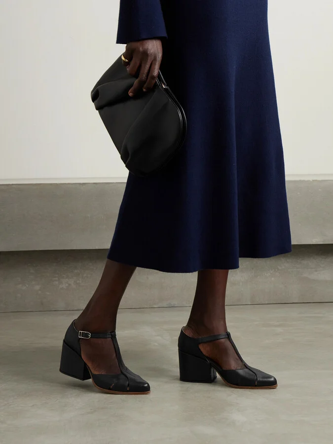 Gabriela Hearst - + Net Sustain Hawes Leather Mary Jane Pumps - Black - Image 2