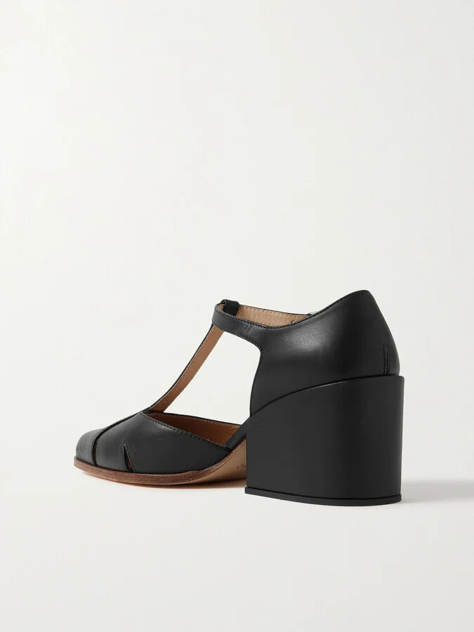 Gabriela Hearst - + Net Sustain Hawes Leather Mary Jane Pumps - Black - Image 3