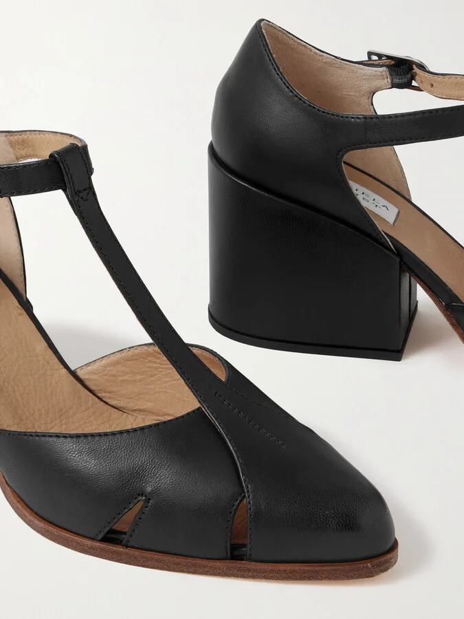 Gabriela Hearst - + Net Sustain Hawes Leather Mary Jane Pumps - Black - Image 4
