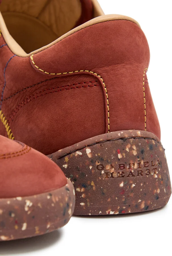 Gabriela Hearst Ohio Speckled Nubuck Sneakers - Image 4