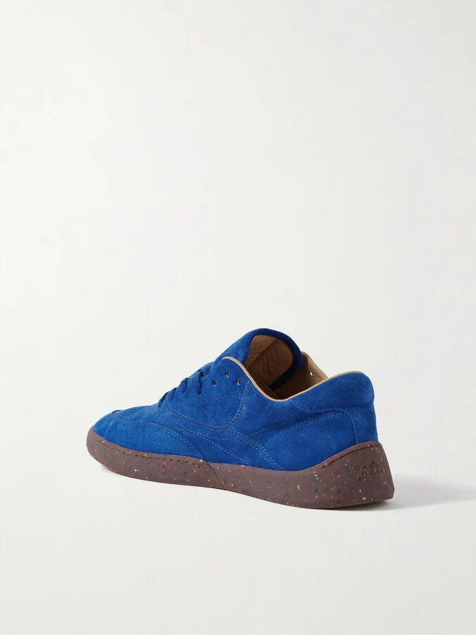 Gabriela Hearst - Ohio Suede Sneakers - Blue - Image 3
