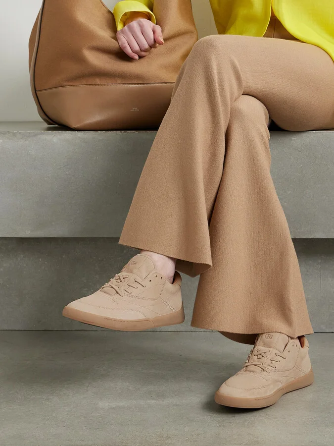 Gabriela Hearst - Ohio Suede Sneakers - Neutrals - Image 2