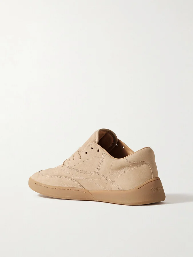 Gabriela Hearst - Ohio Suede Sneakers - Neutrals - Image 3