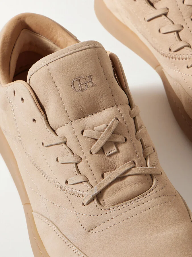 Gabriela Hearst - Ohio Suede Sneakers - Neutrals - Image 4