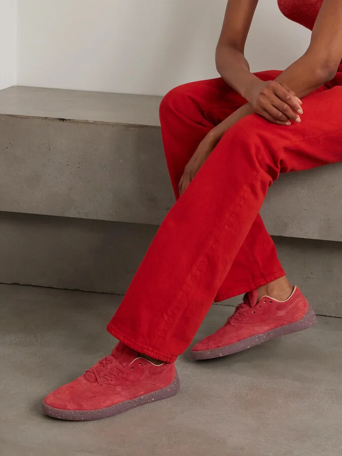 Gabriela Hearst - Ohio Suede Sneakers - Orange - Image 2