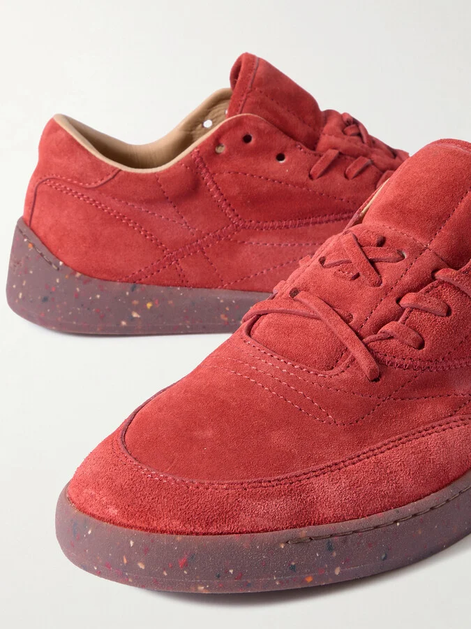 Gabriela Hearst - Ohio Suede Sneakers - Orange - Image 4