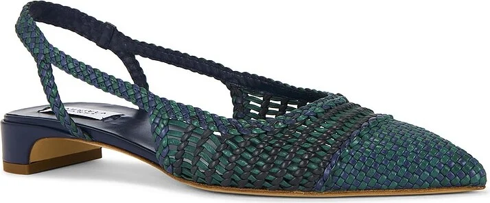 Gabriela Hearst Perro Slide in Green - Image 2