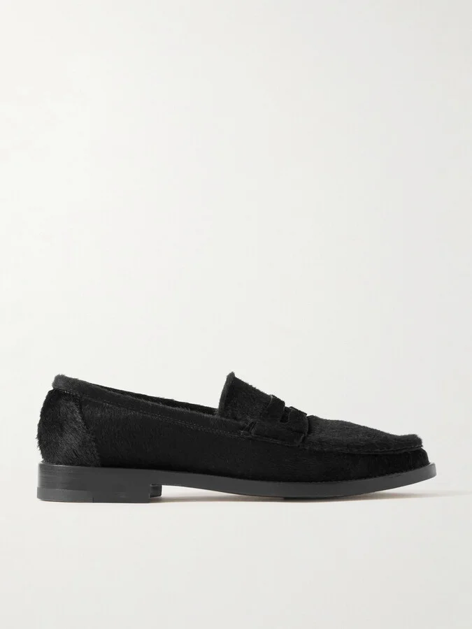 Gabriela Hearst - Pierre Calf Hair Loafers - Black