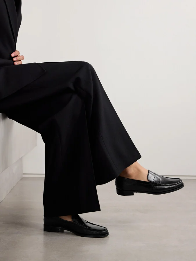 Gabriela Hearst - Seren Leather Loafers - Black - Image 2