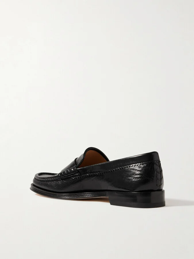 Gabriela Hearst - Seren Leather Loafers - Black - Image 3
