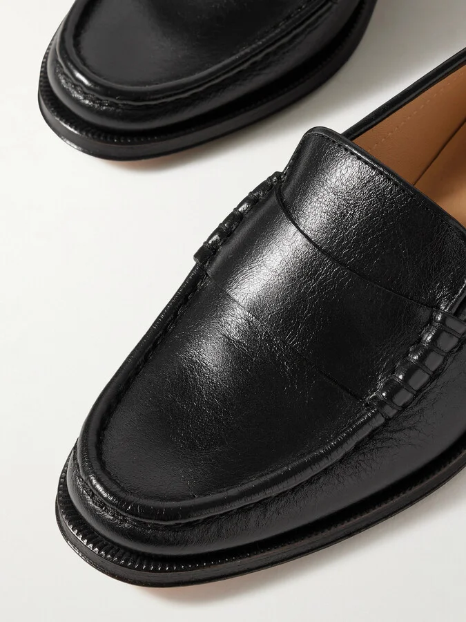Gabriela Hearst - Seren Leather Loafers - Black - Image 4