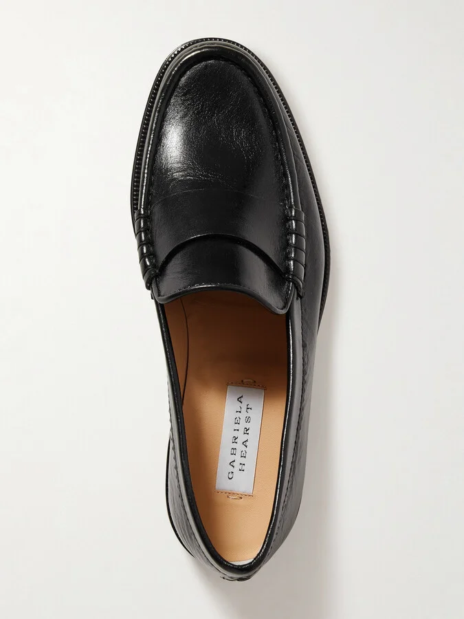 Gabriela Hearst - Seren Leather Loafers - Black - Image 5