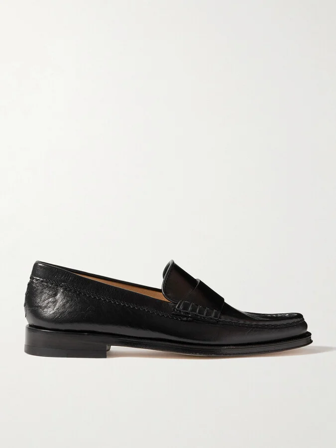 Gabriela Hearst - Seren Leather Loafers - Black